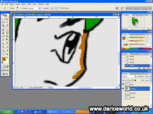 Using Adobe Photoshop CS2 with a Wacom Graphire 4 Graphics Tablet